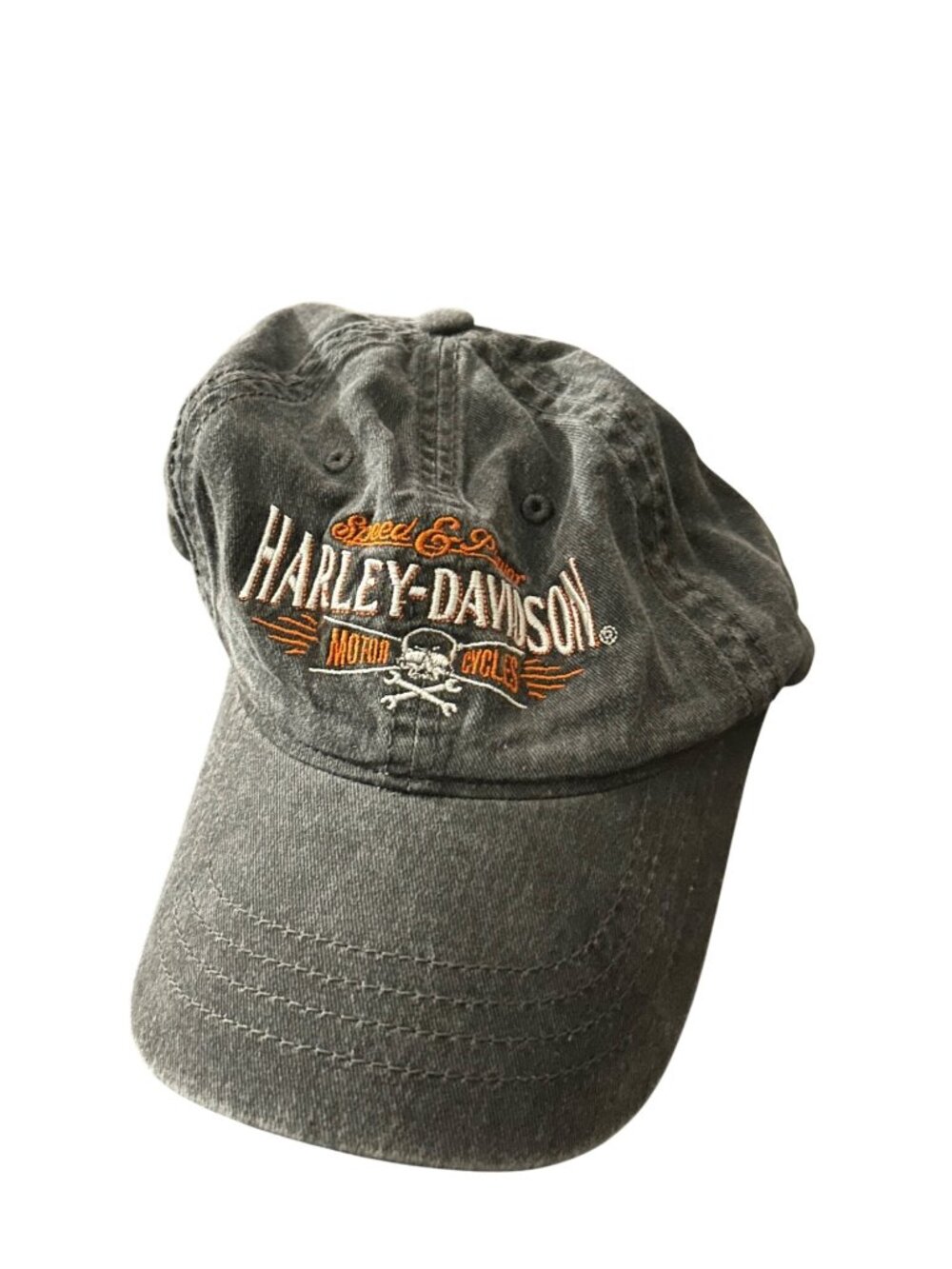 Harley-Davidson Emerald Coast Ft Walton Beach Gray Adjustable Cap